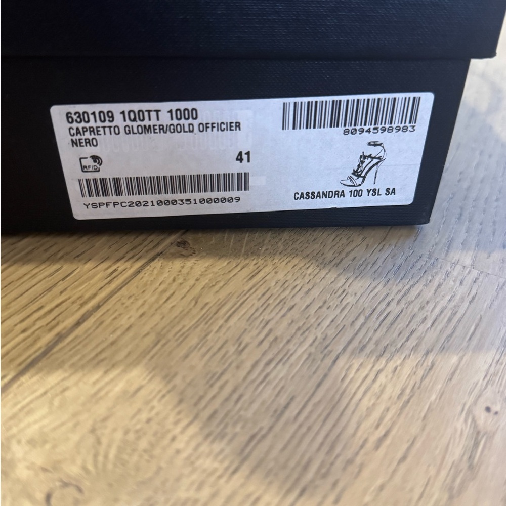 Yves Saint Laurent YSL brand new capretto glomer heels - Picture 2 of 10